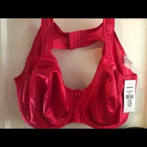 Goddess 52c Red Bra NWT